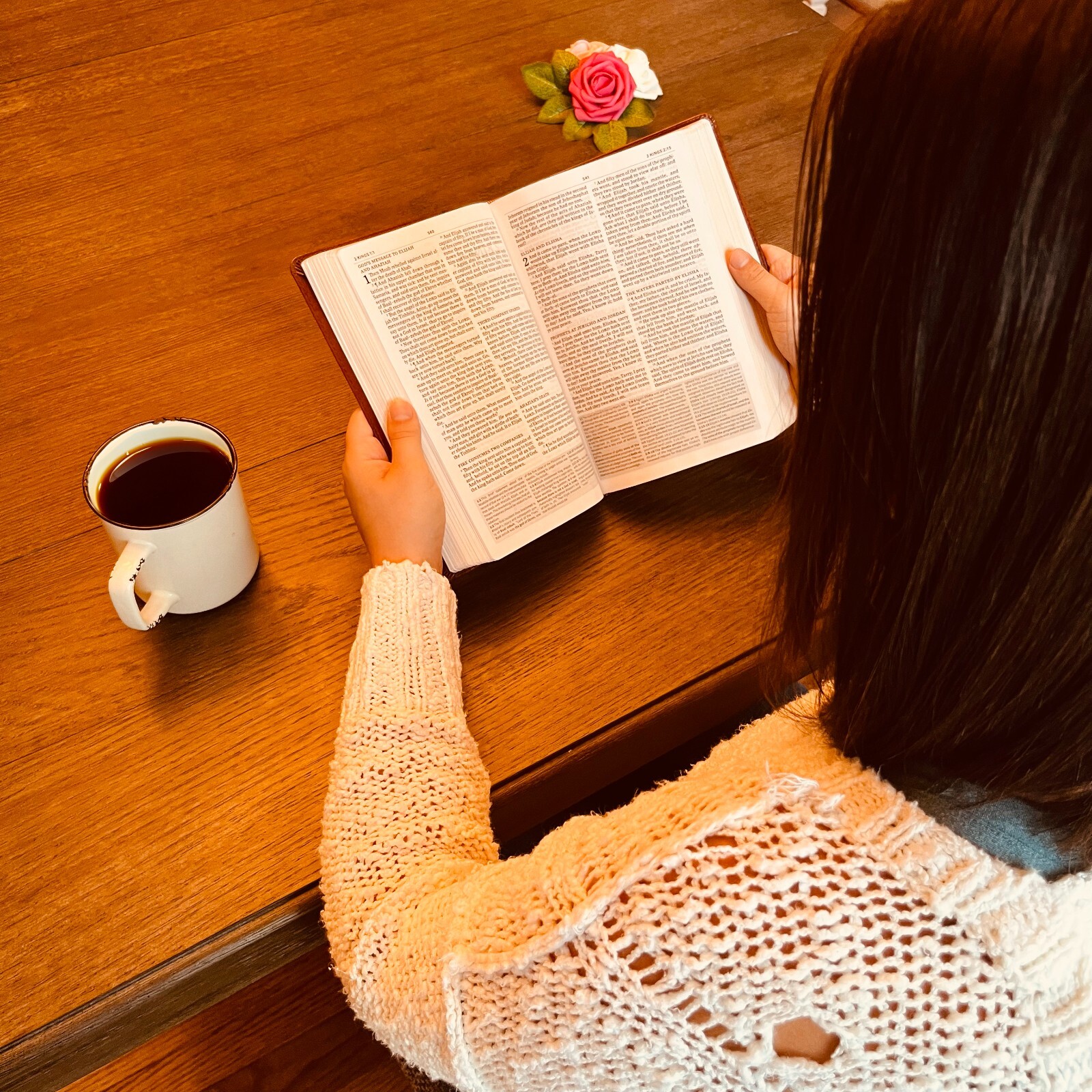 Personalized Family Bible | Custom KJV Family Tree Study Bible | Engraved Bible