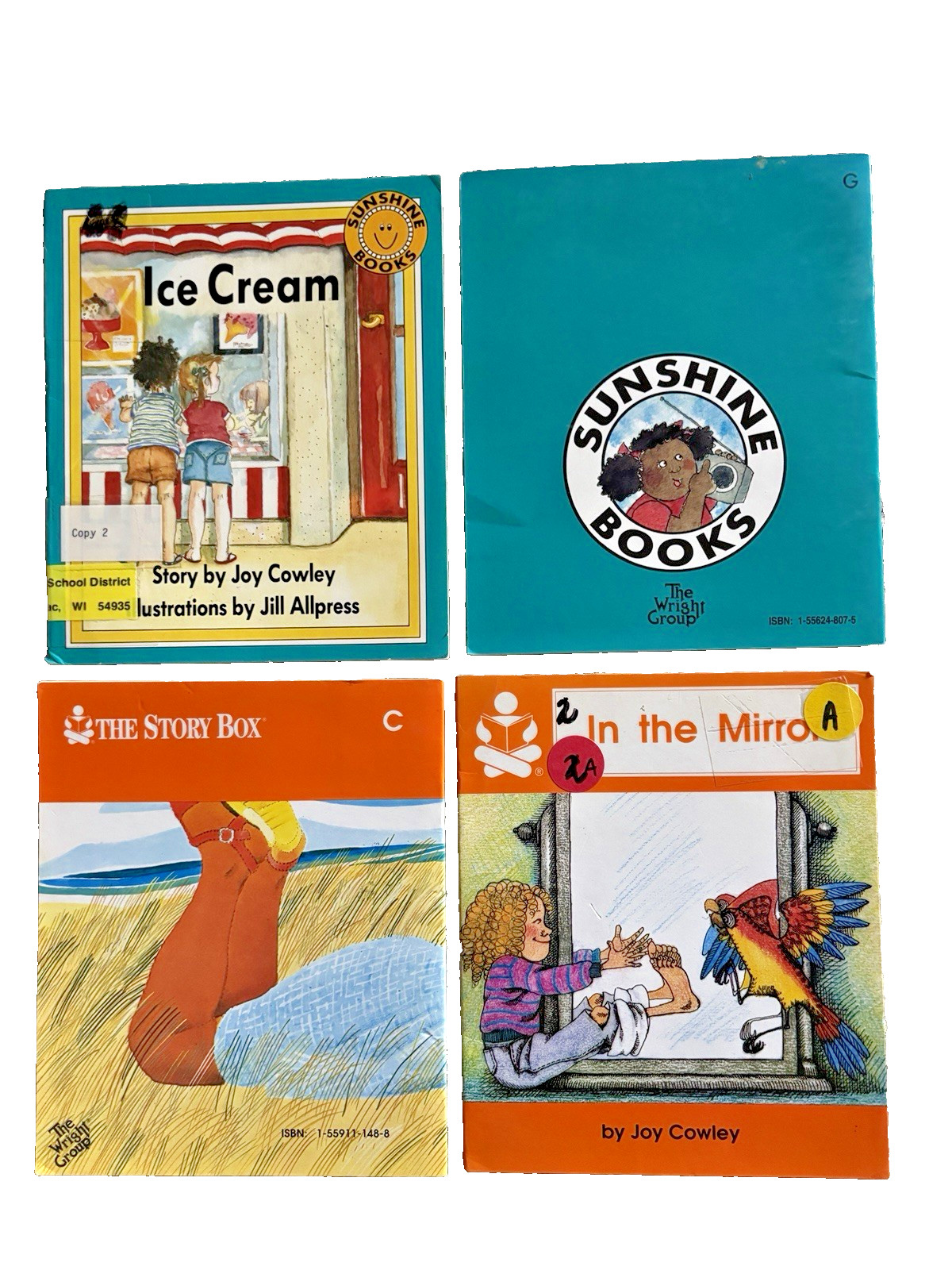 The Wright Group Story Box Emergent Books 21 Readers Joy Cowley Levels E F G H I