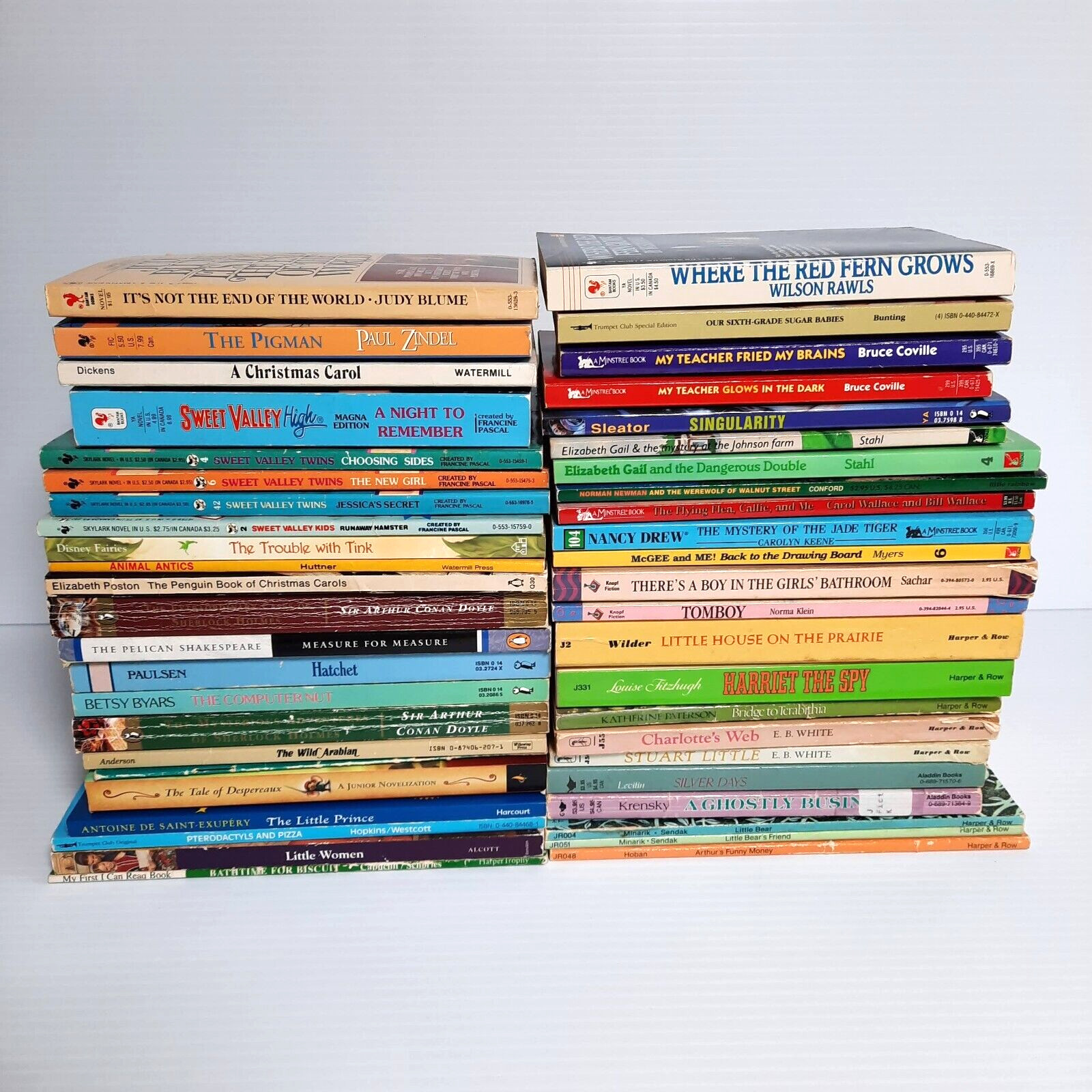 Children&rsquo;s Paperbacks Huge Lot of 46 Mostly 1980s Sweet Valley Little Bear