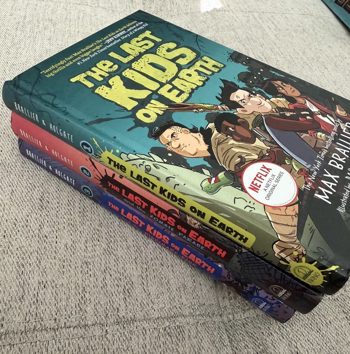 THE LAST KIDS ON EARTH: THE MONSTER BOX SET (Books 1-3) by Max Brallier – HC