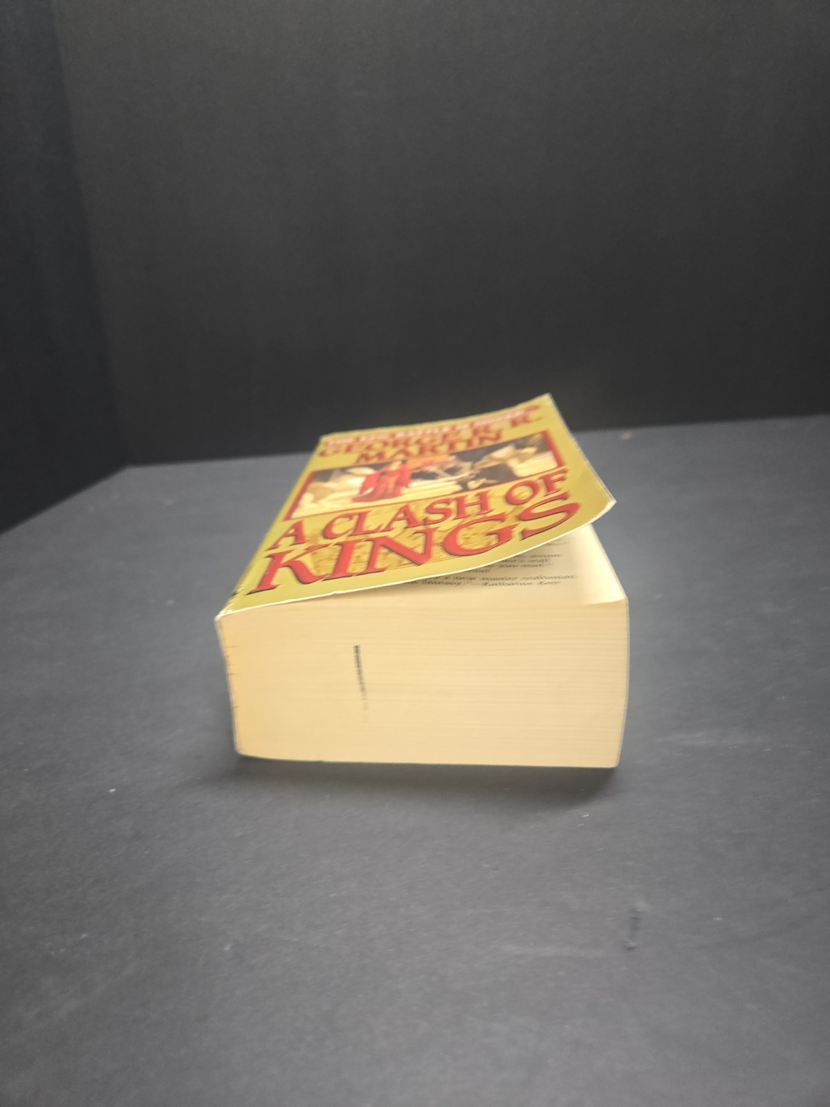 George R.R. Martin A Clash of Kings 1999 Bantam 7th Printing Game Of Thrones