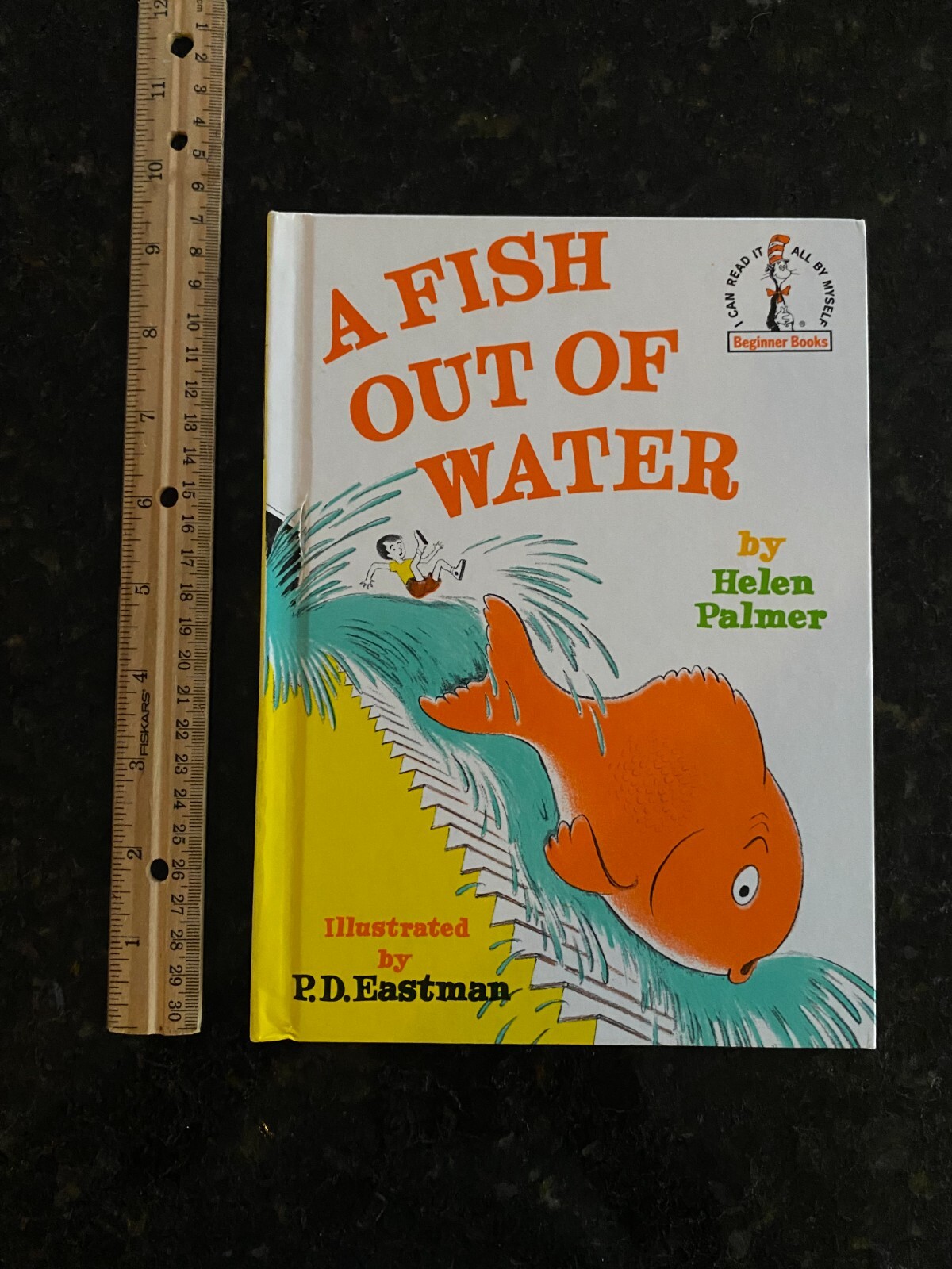 A Fish out of Water P.D. Eastman beginner hardcover Book Dr. Seuss 6.75&Prime;x9.25&Prime;