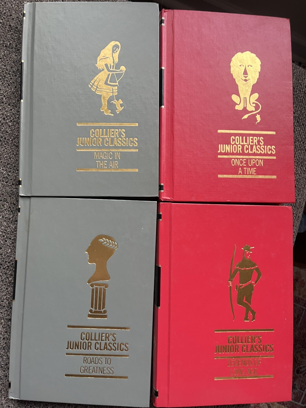 Collier&rsquo;s Junior Classics (10 Volume Set) by Margaret Martignoni 1962