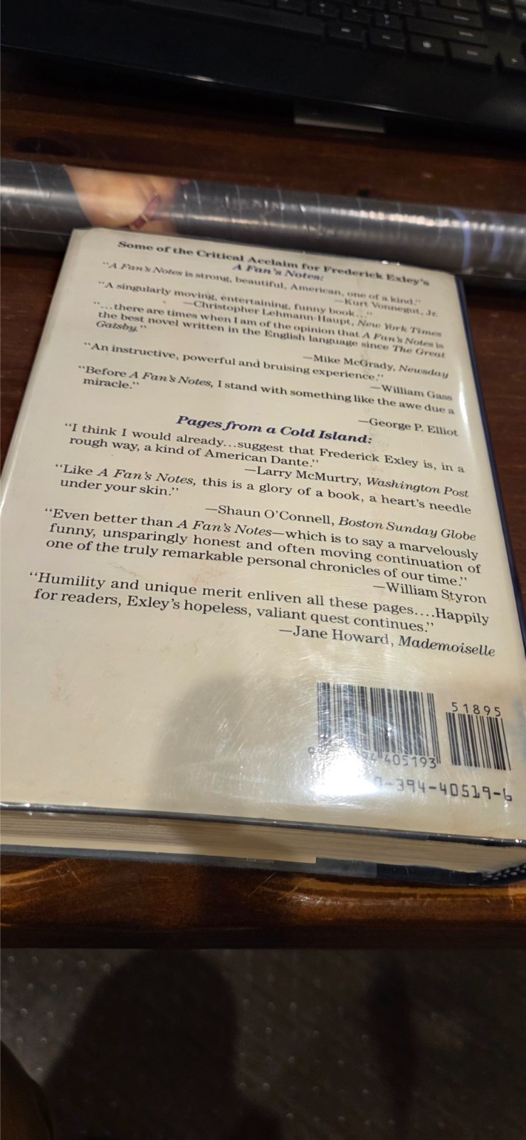 Pages From A Cold Island and Last Notes From Home, Frederick Exley&rsquo;s last two