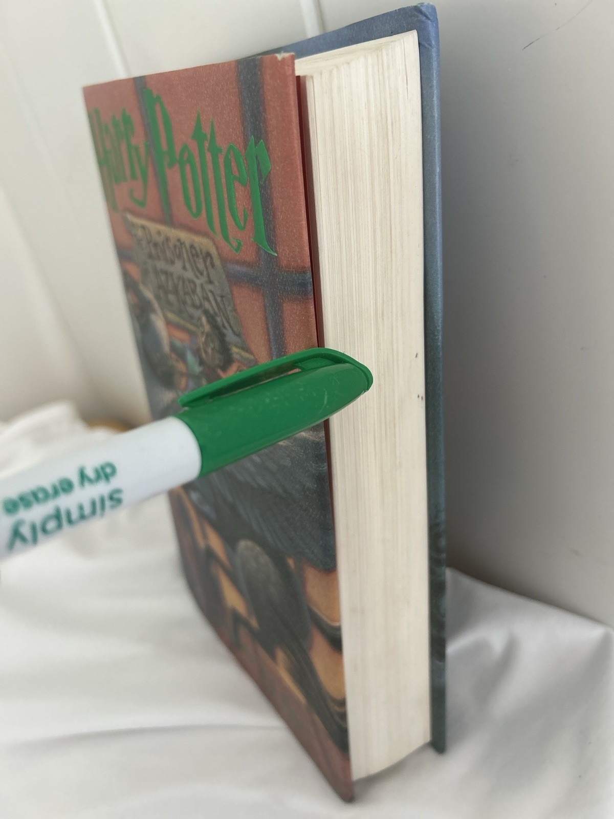 Harry Potter LOT Prisoner of Azkaban Hardcover book Sorcerer&rsquo;s Stone VHS Tape