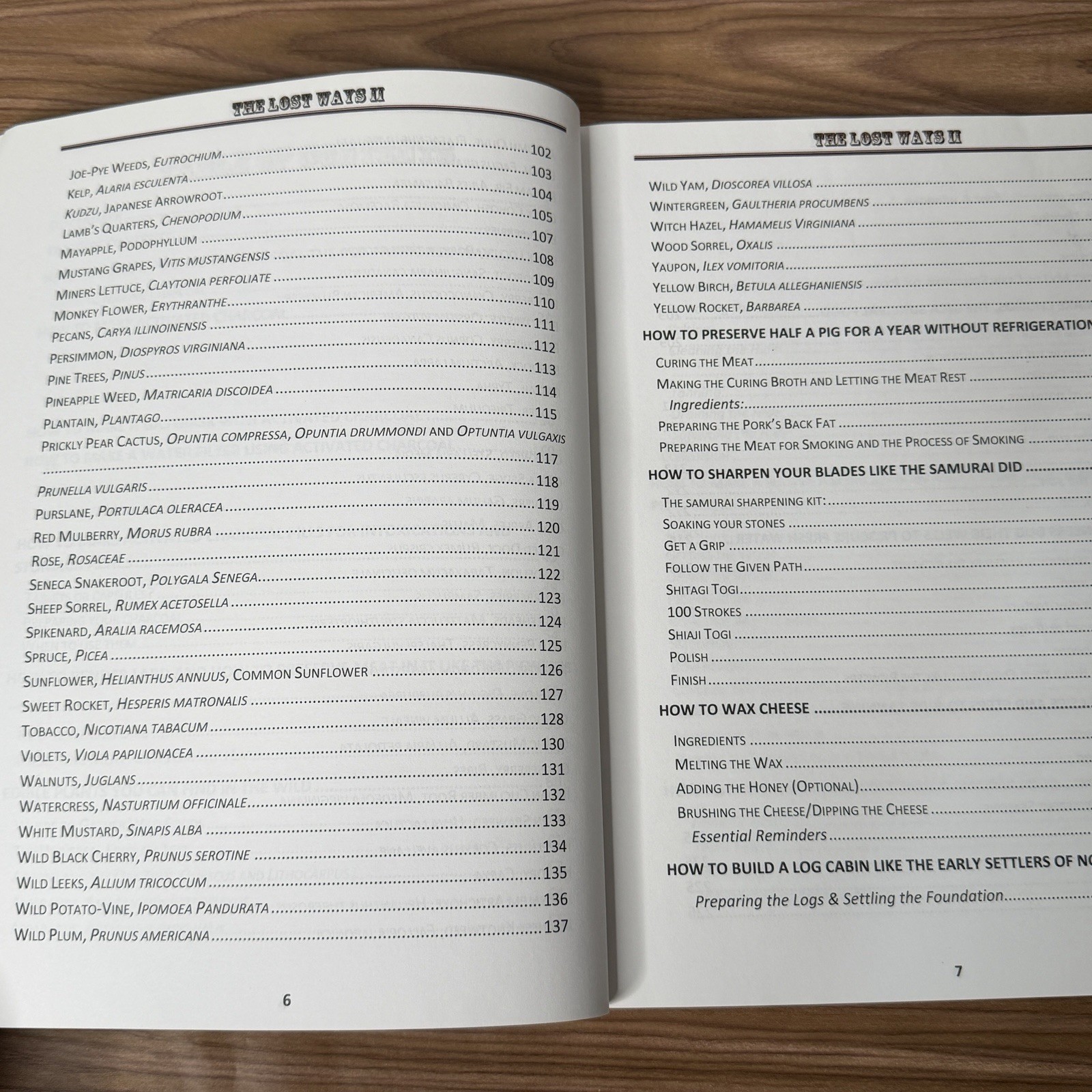 The Lost Ways II Homesteading Survival Prepping Hunting Plants Claude Davis