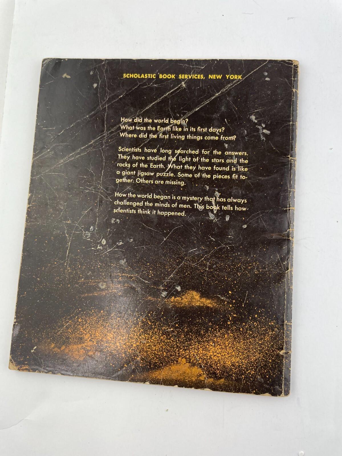 Vintage FIRST DAYS OF THE WORLD by Gerald Ames & Rose Wyler Scholastic 1966