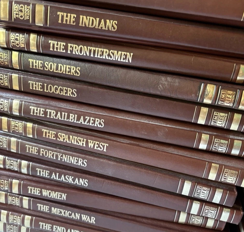Time Life The Old West Series Leatherette Hardcover YOU CHOOSE Volume B3G1
