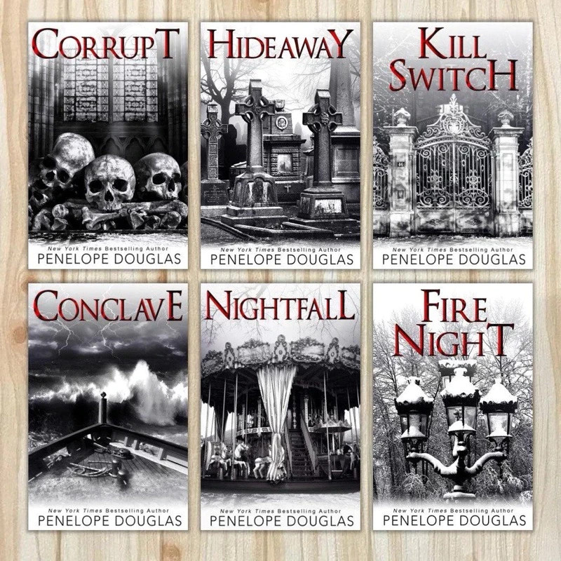Devil&rsquo;s Night 6 Series English Books Full Set Vol 1-6 by Penelope Douglas Loose