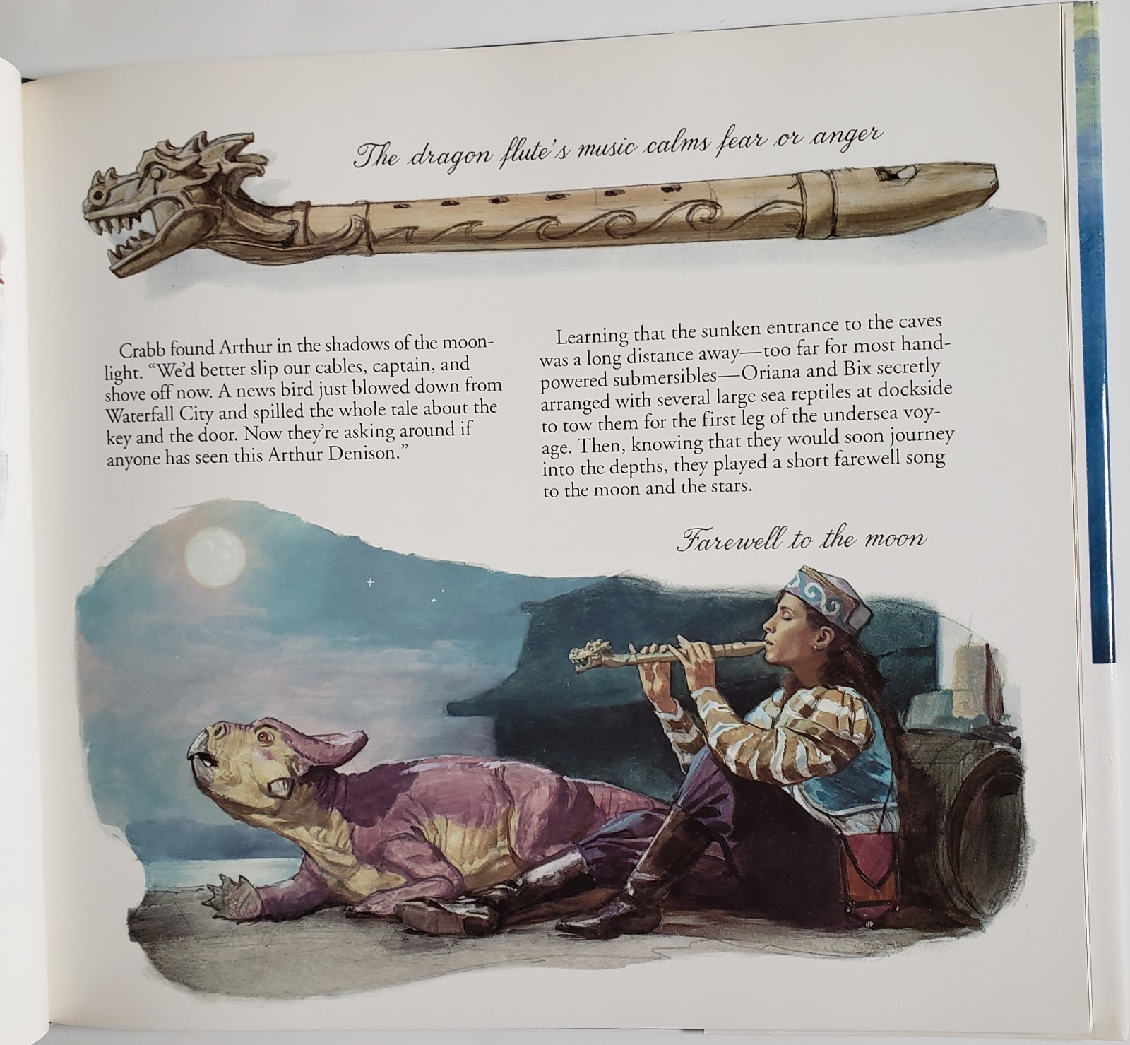 Dinosaurs « Dinotopia – The WORLD BENEATH » by James Gurney. New HC w/DJ 1st Ed.