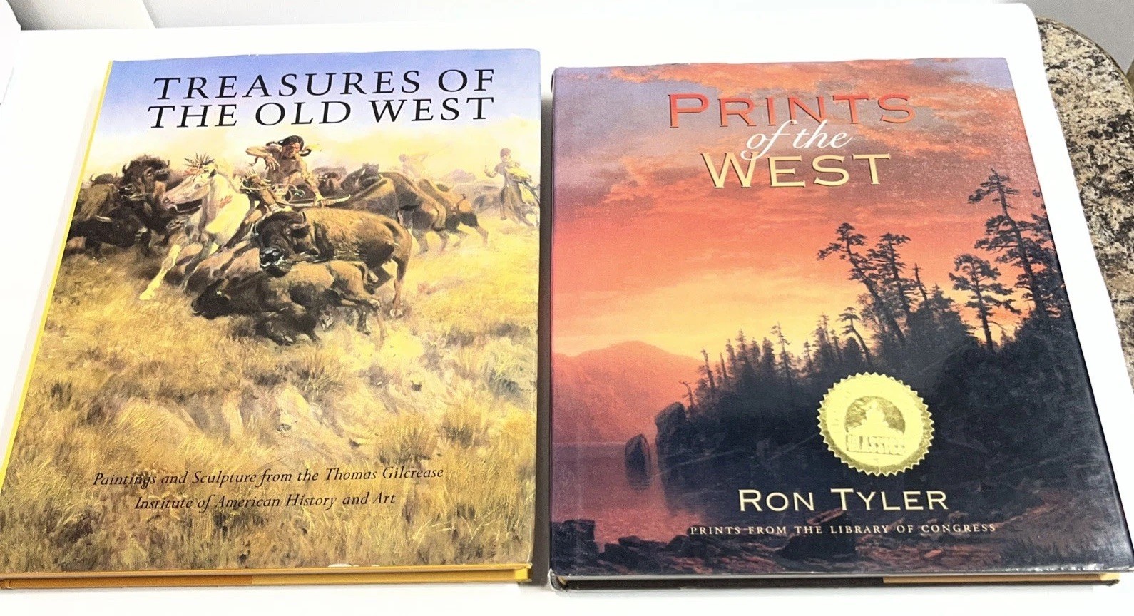 Treasures of the Old West , Prints Of The Old West American History HB VG 1984
