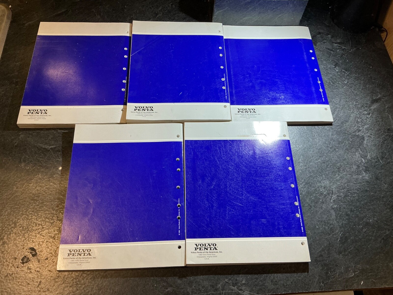 1998 Volvo Penta « BY » Factory Workshop Manual 3.0L, 4.3L, 5.0L, 5.7L, 7.4L, 8.2L