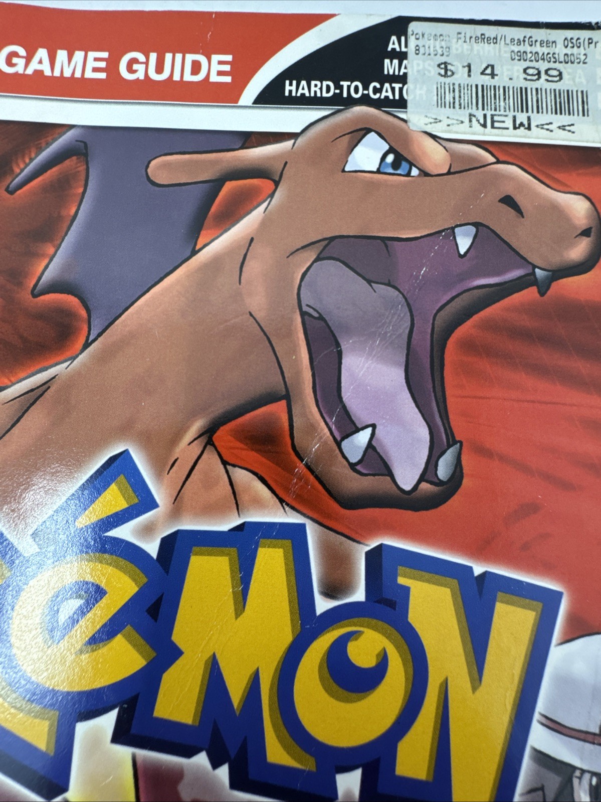 POKEMON LEAF GREEN AND FIRE RED PRIMA STRATEGY GUIDE BOOK *USED* RARE