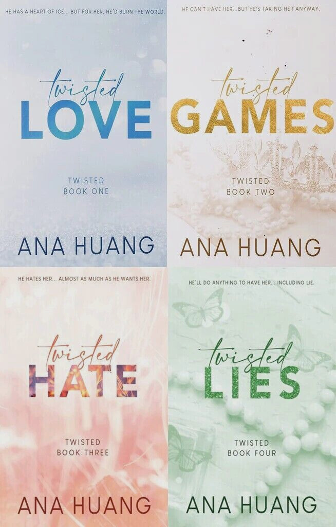 Twisted Love Twisted Lies Twisted Hate Twisted Games Book Set Free Shipping
