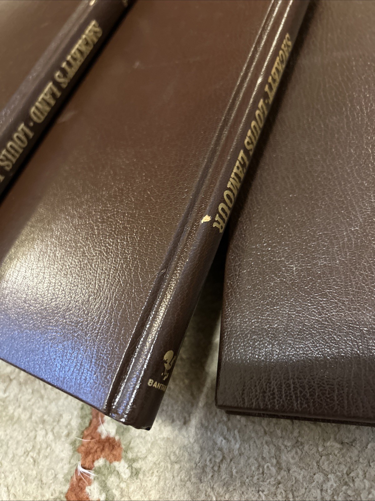 Louis L&rsquo;Amour Leatherette SACKETT Collection Nearly Complete 15 Vol & Companion