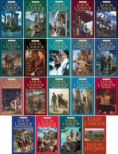 The Sackett Series Complete Collection (19 Books Set), Louis L&rsquo;Amour, Good Book