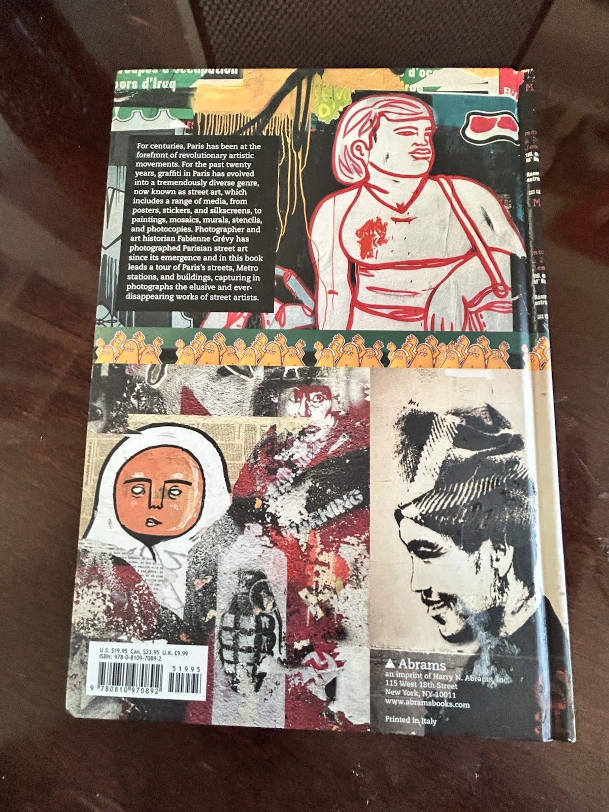 Graffiti Paris by Fabienne Grévy (2008, Hardcover)