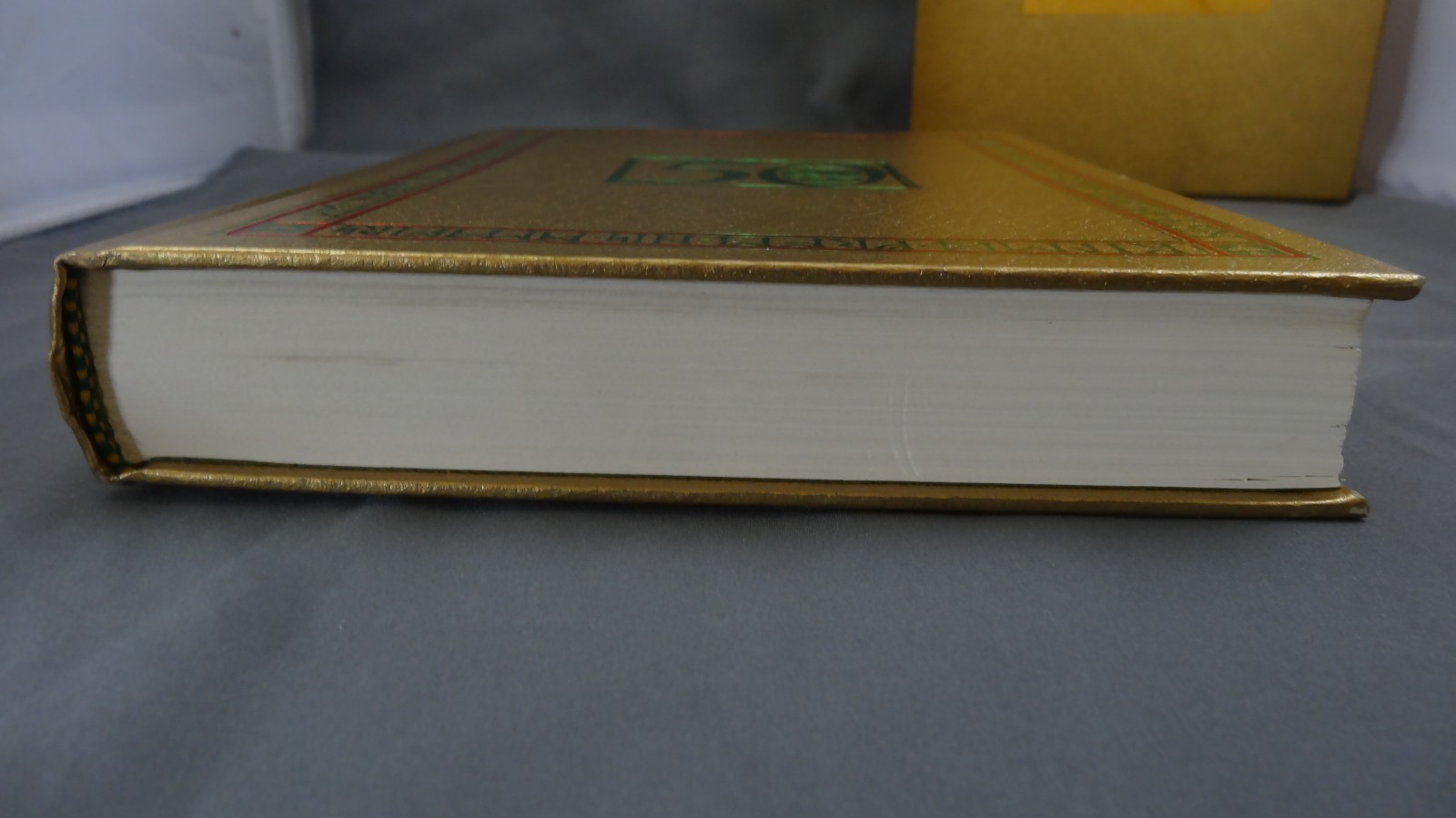 The Hobbit by JRR Tolkien 50th Anniversary Gold Hardback Edition Slip Case READ