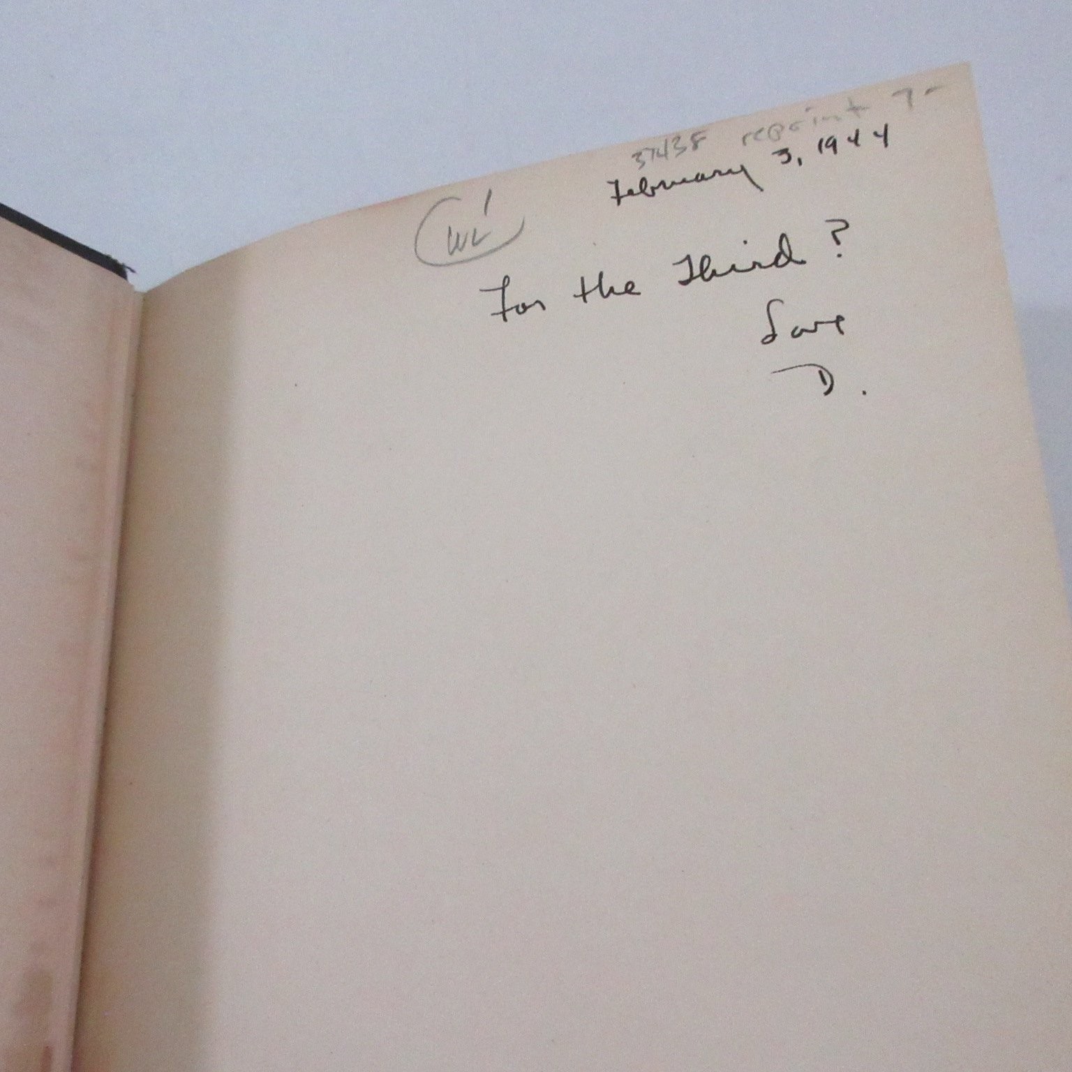 Four Quartets T. S. Eliot 1943 Poetry Harcourt Brace & Co 4th Printing