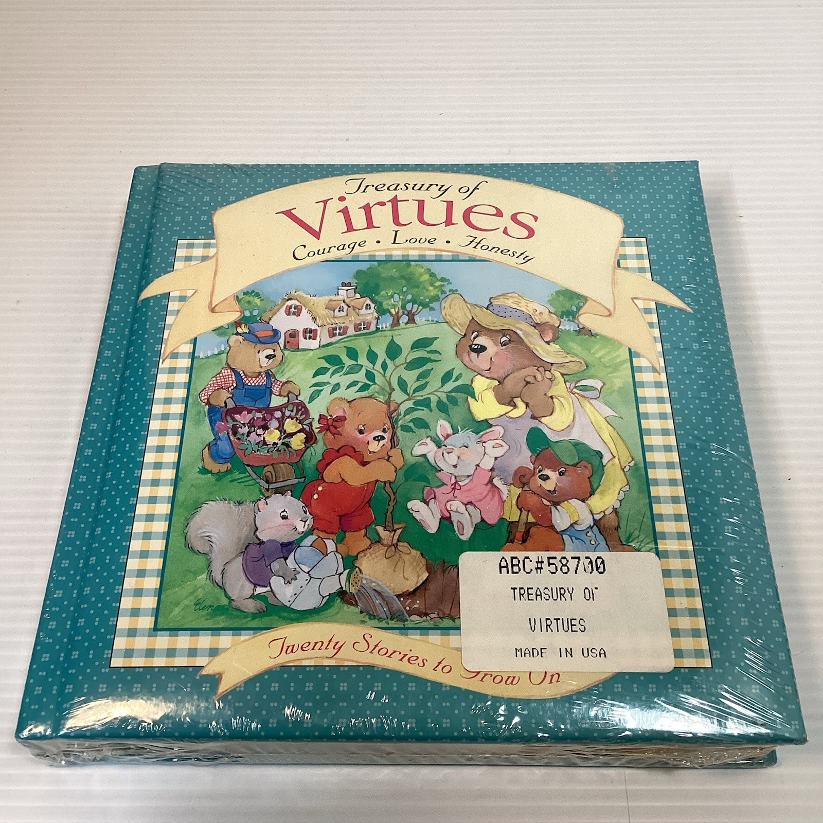 Treasury of Virtues: Courage Love Honestly, Padded Hardcover Book New Sealed