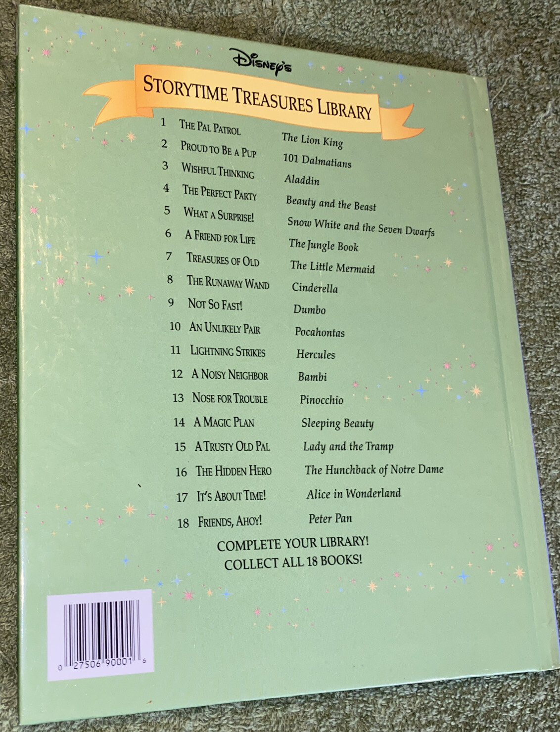 Disney Storytime Treasures – The Lion King – « The Pal Patrol » #1 – HC, 1998