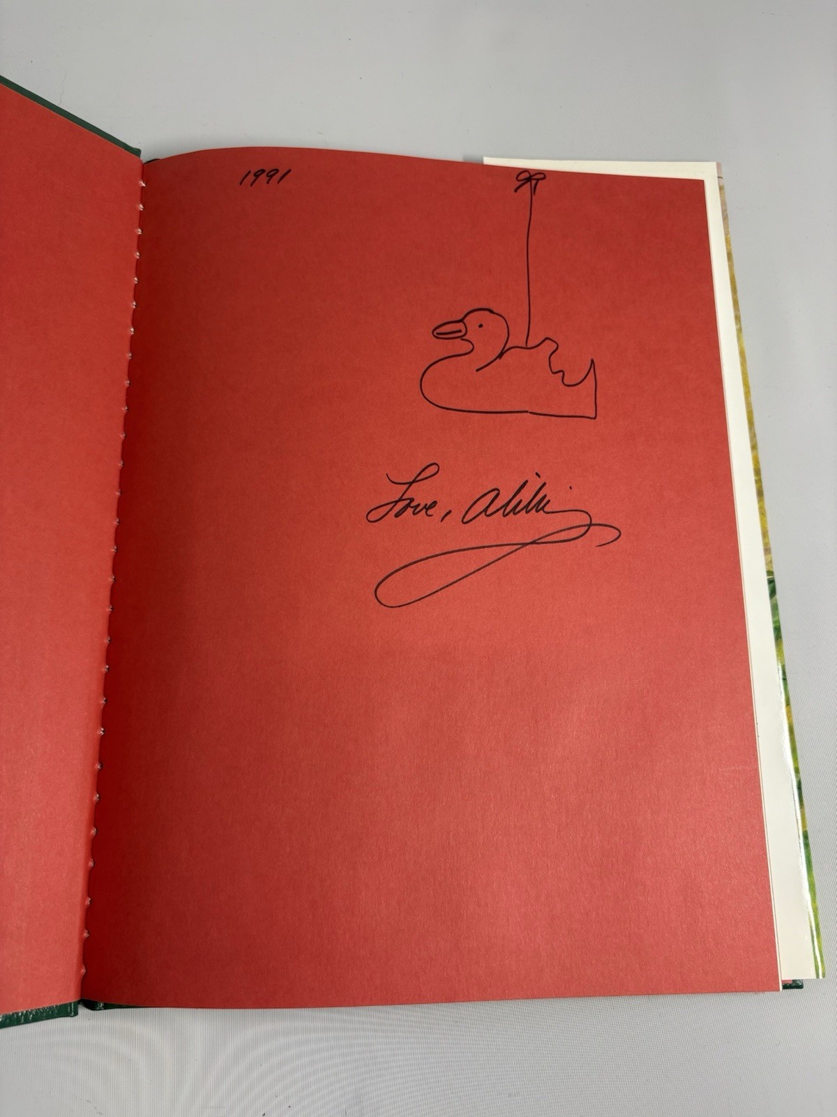 Christmas Tree Memories Book By Aliki SIGNED 1991 First Edition, First Printing
