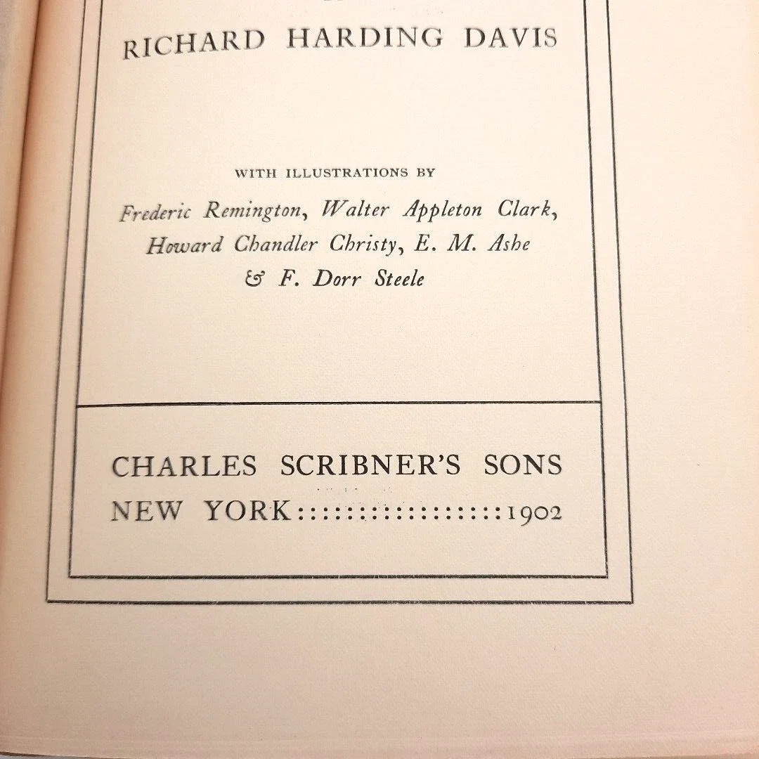 Ranson&rsquo;s Folly Richard Harding Davis Illustrated Charles Scribner&rsquo;s Sons 1902