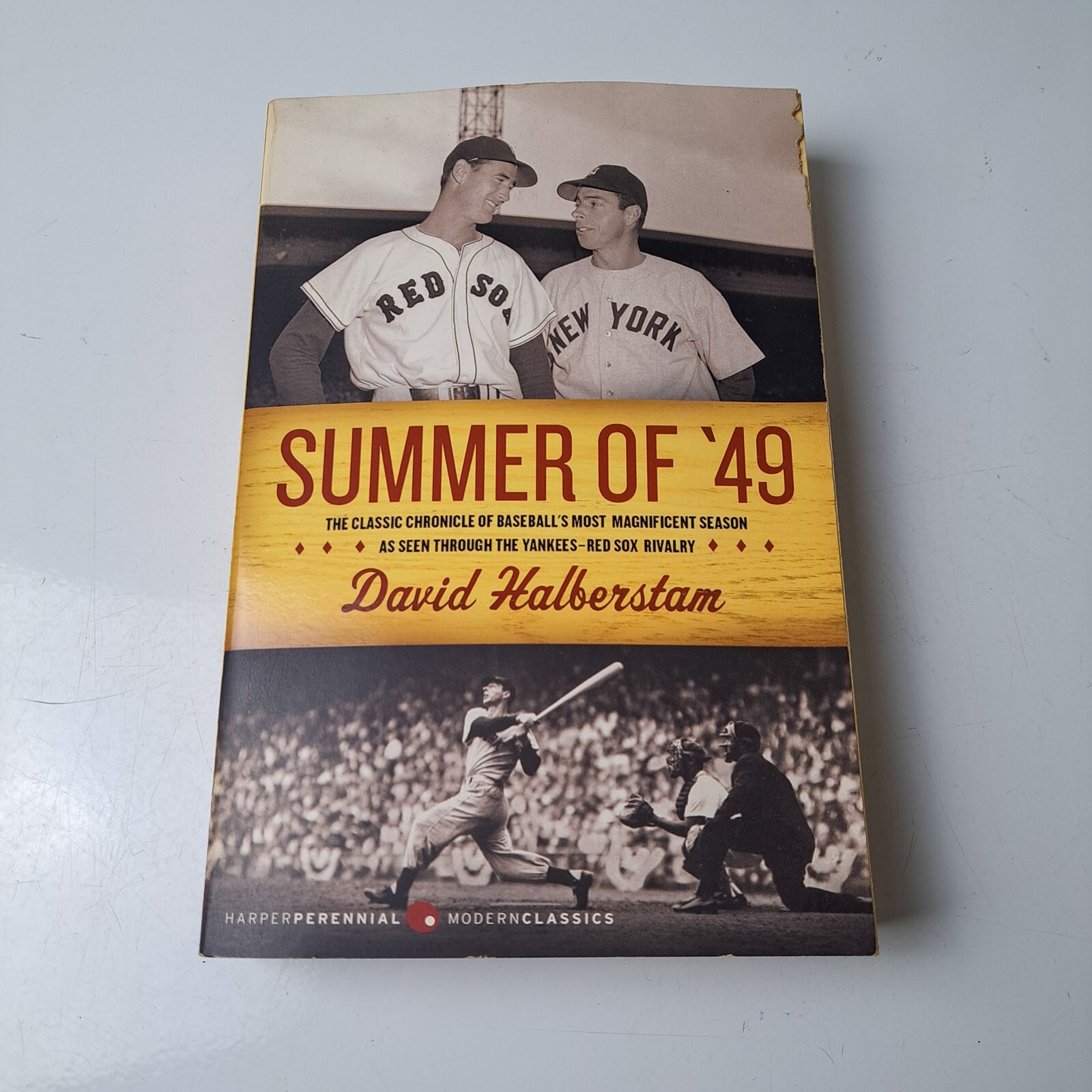 Baseball Book Summer of 49 David Halberstam Yankees Red Sox Rivalry