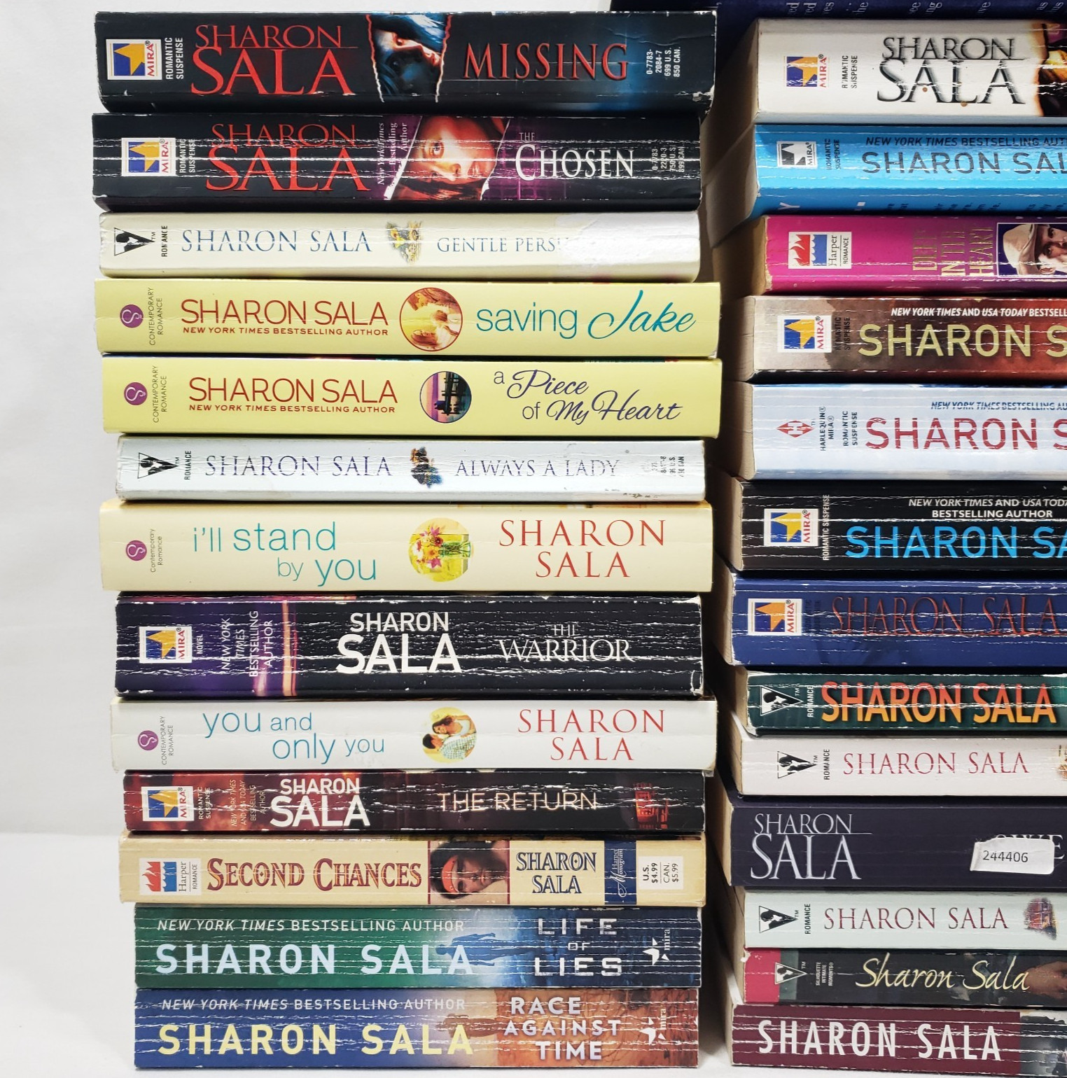 Sharon Sala Books Lot Of 40 Romantic Suspense Novels Romance Mystery Big Bundle