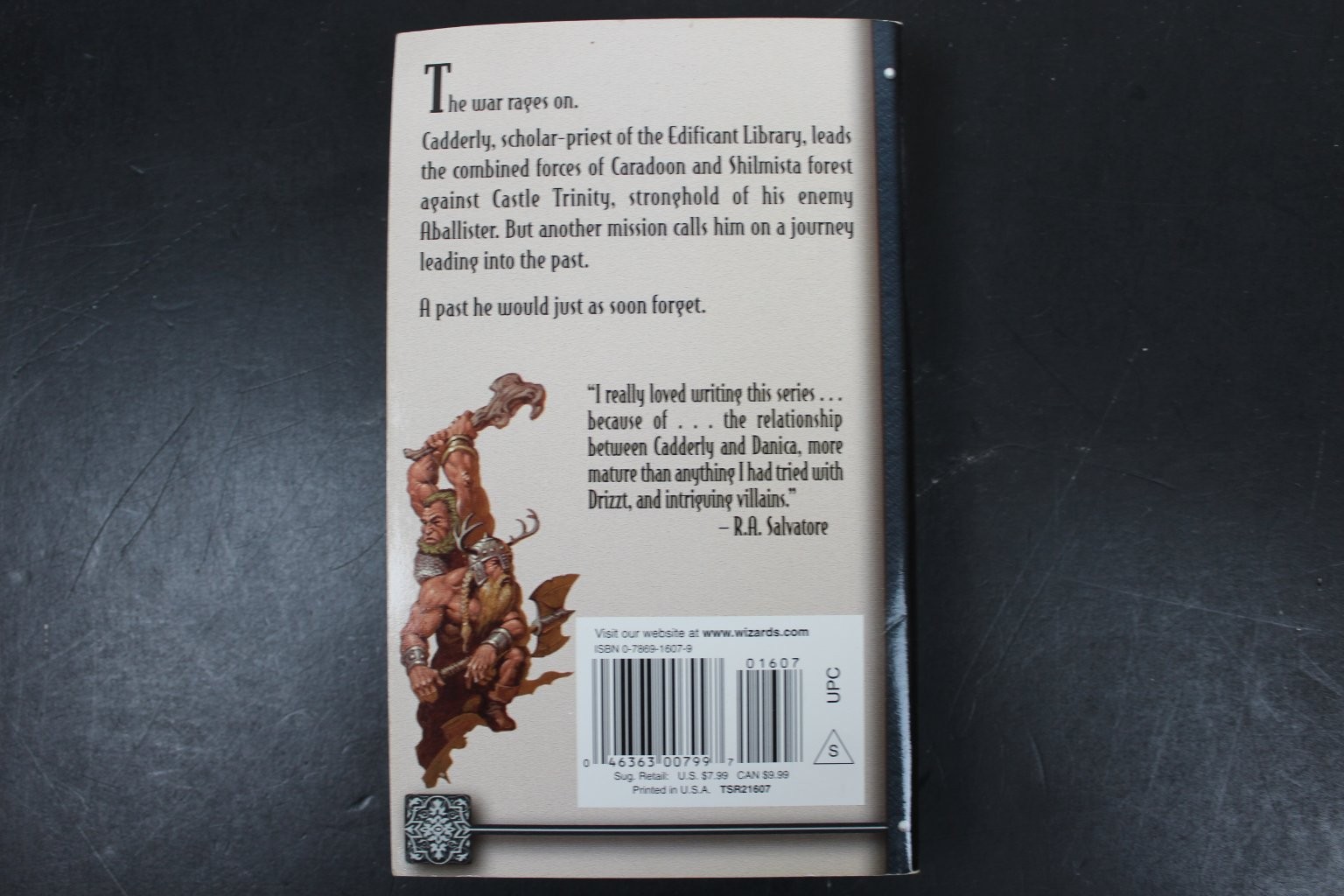 The Fallen Fortress R.A. Salvatore 2000 Wizards of the Coast Forgotten Realms PB