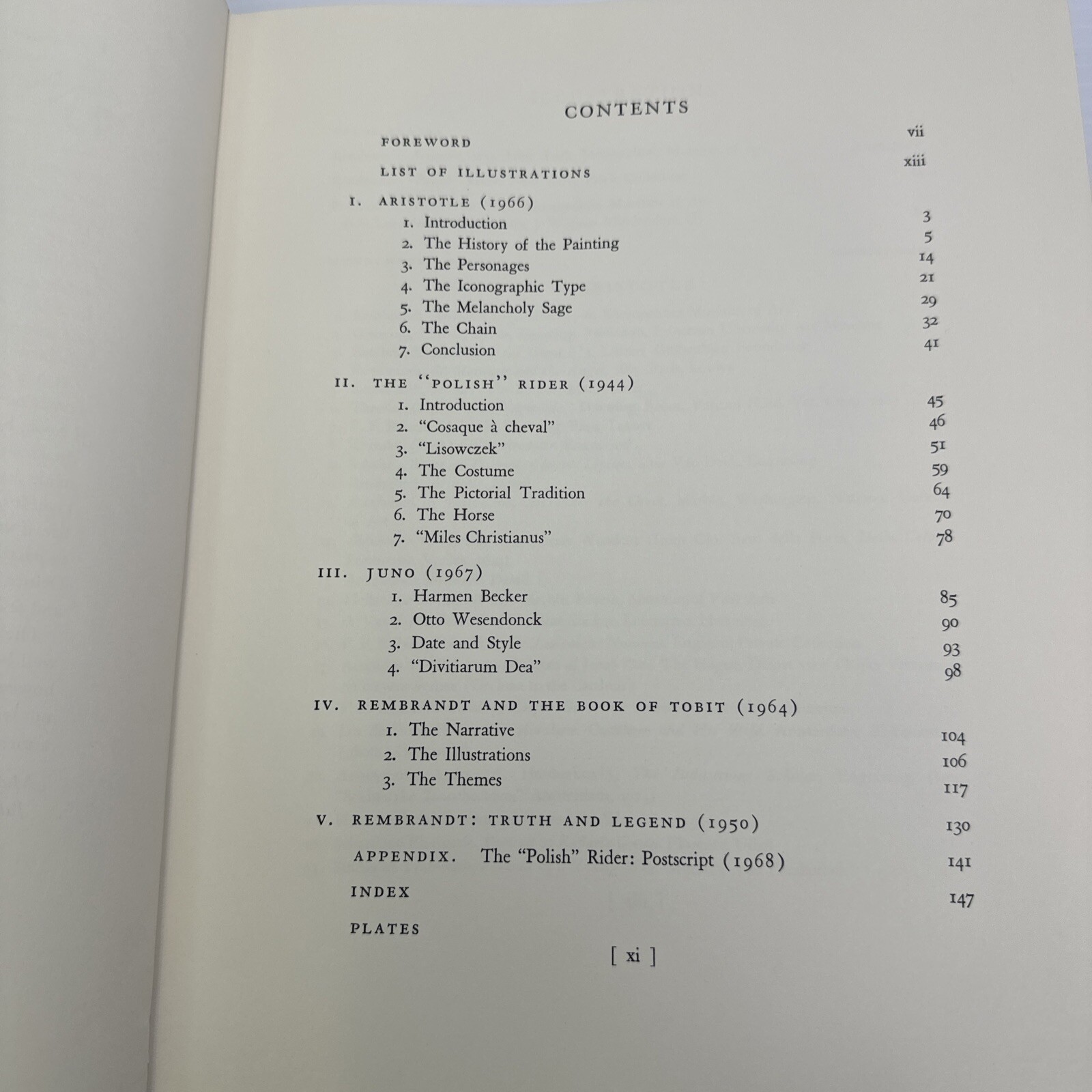 Rembrandt&rsquo;s Aristotle & Other Rembrandt Studies Julius S Held 1969 Princeton Uni