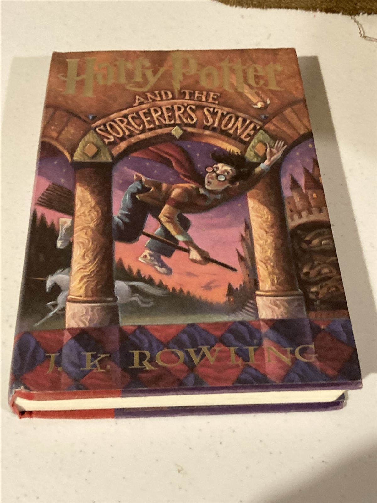 1998 First edition 23rd printing hc, Harry Potter and the Sorcerer&rsquo;s Stone