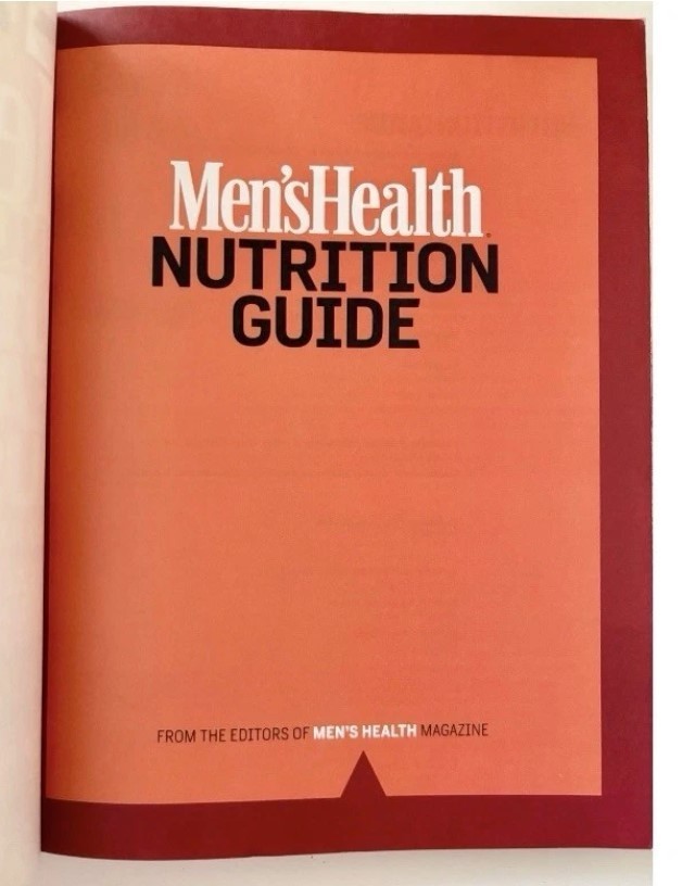 Men&rsquo;s Health Nutrition Guide 2010 – OLD NEW STOCK – NEVER BEEN READ – 176 Pages