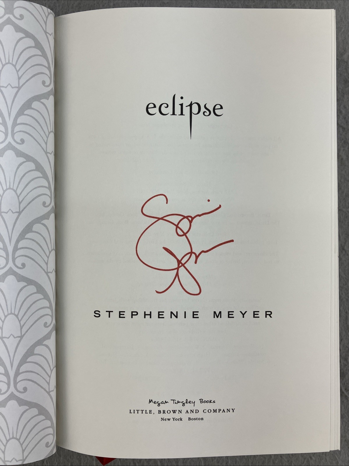 Eclipse Collector&rsquo;s Edition Meyer, Stephenie Multiple Slipcase * SIGNED COPY