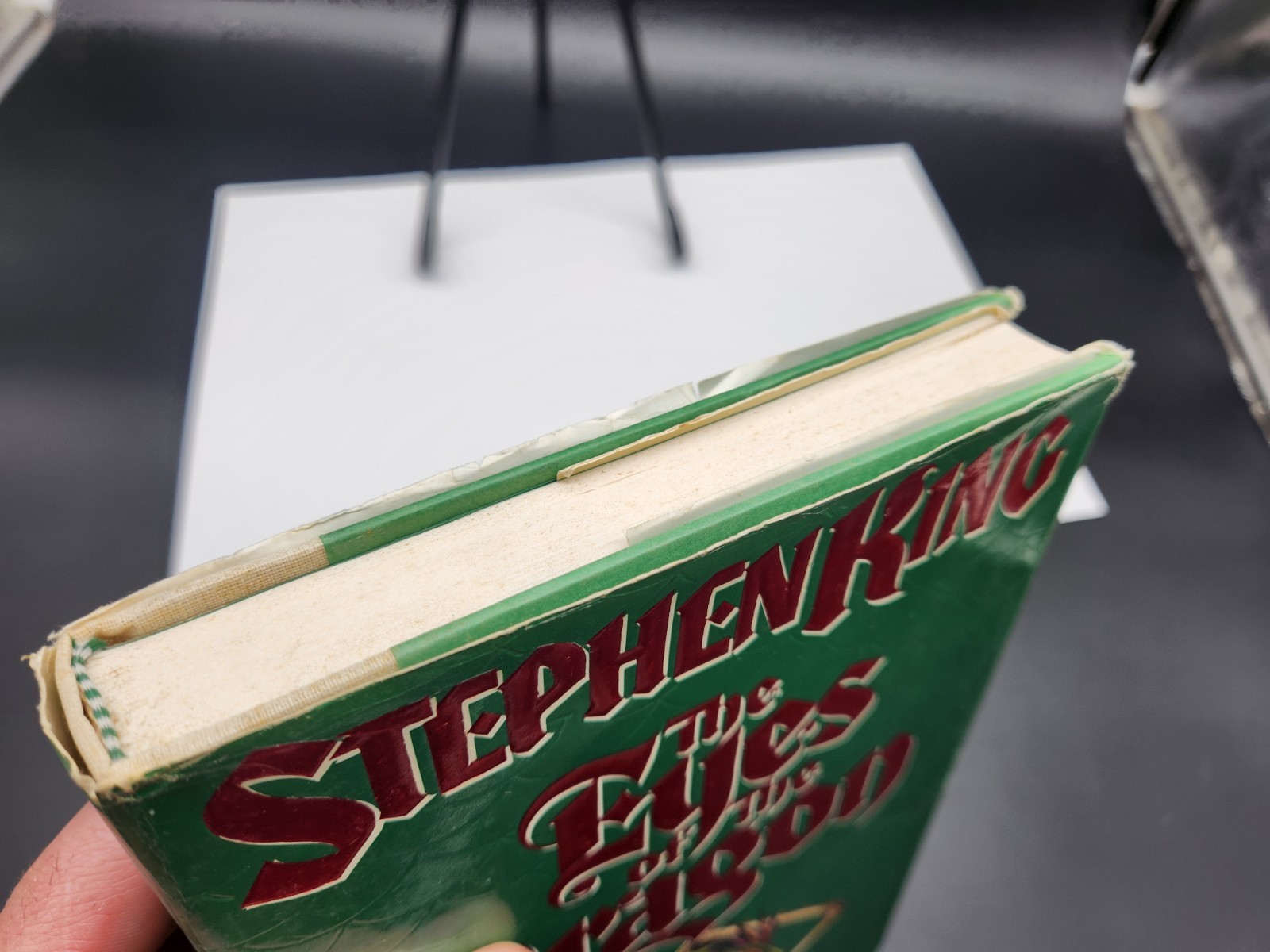 THE EYES OF THE DRAGON – Stephen King (1987, Hardcover 1st / 1st)