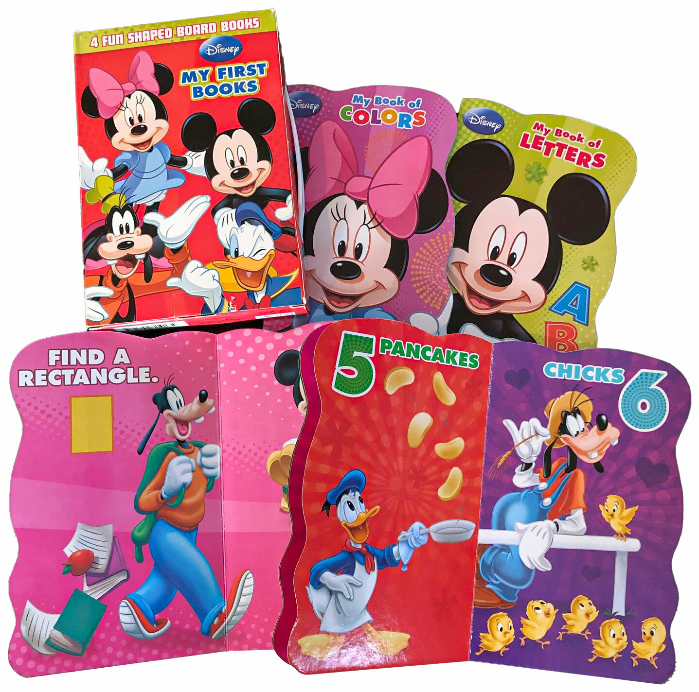 My First Books Set of 4 Children&rsquo;s Books Child Reading Learning Toddler