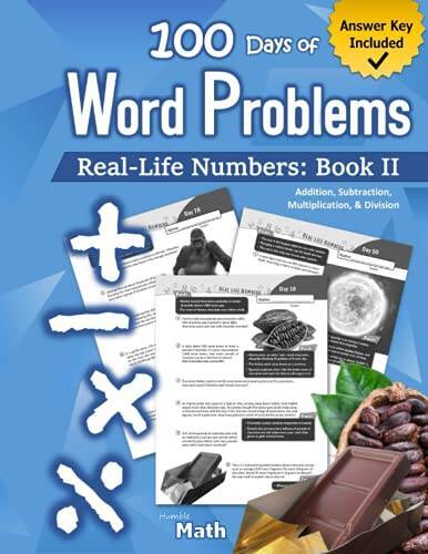 Humble Math Word Problems (Book II): Grade 4 Grade 5 (Ages 9-11) Mu – GOOD
