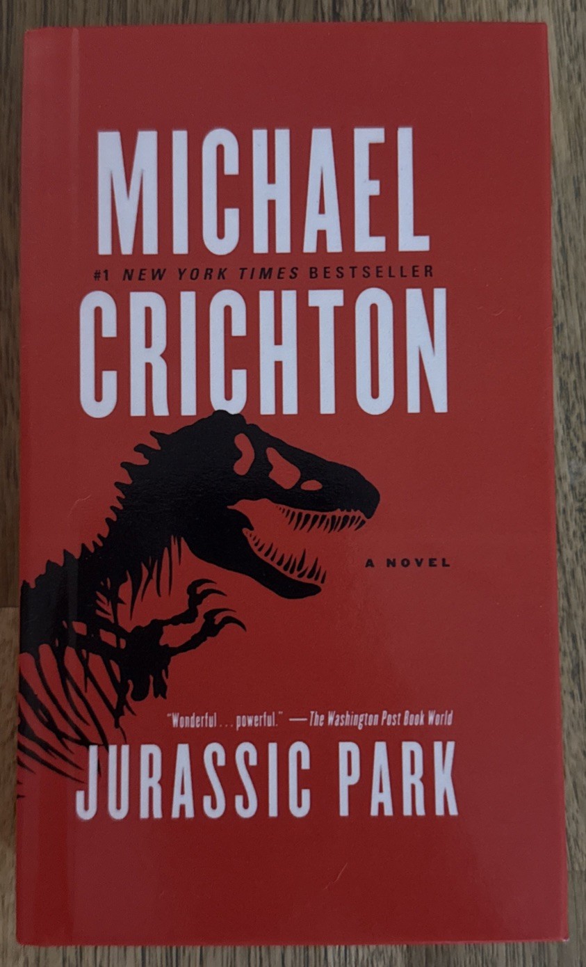 Jurassic Park Michael Crichton Mini Library Hardcover Pocket Edition 2015 Rare