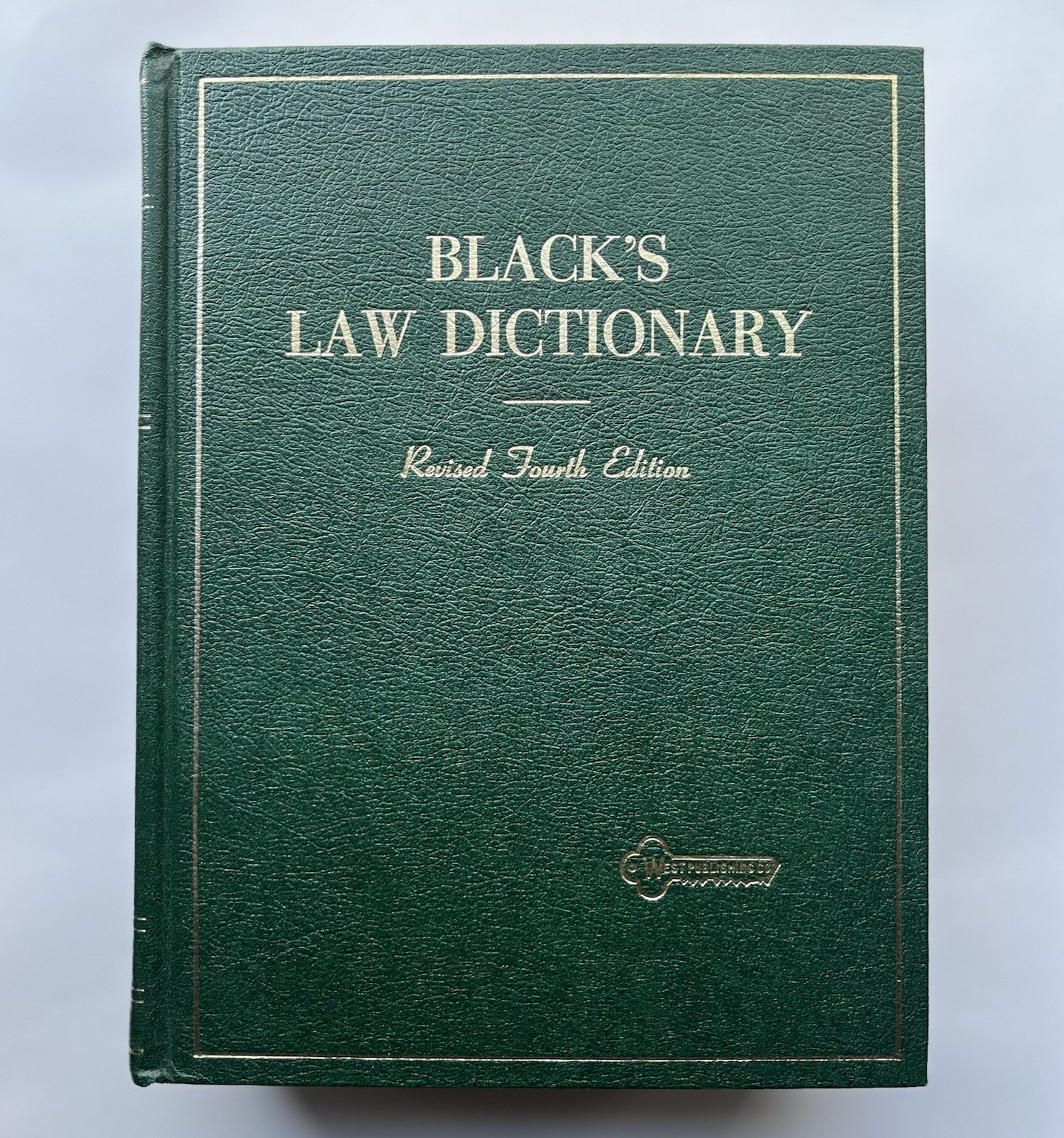 Black&rsquo;s Law Dictionary – Revised 4th Edition (1968, HC) Henry Campbell MCM Vtg