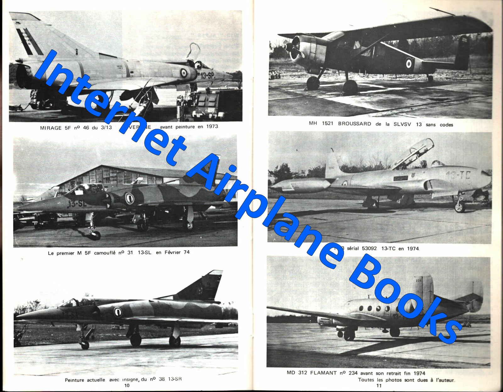 CAMOUFLAGE AIR JOURNAL 3/75 MIRAGE F.1_F-86K_FOUGAS CM170 MAGISTER_MIRAGE IIIE E