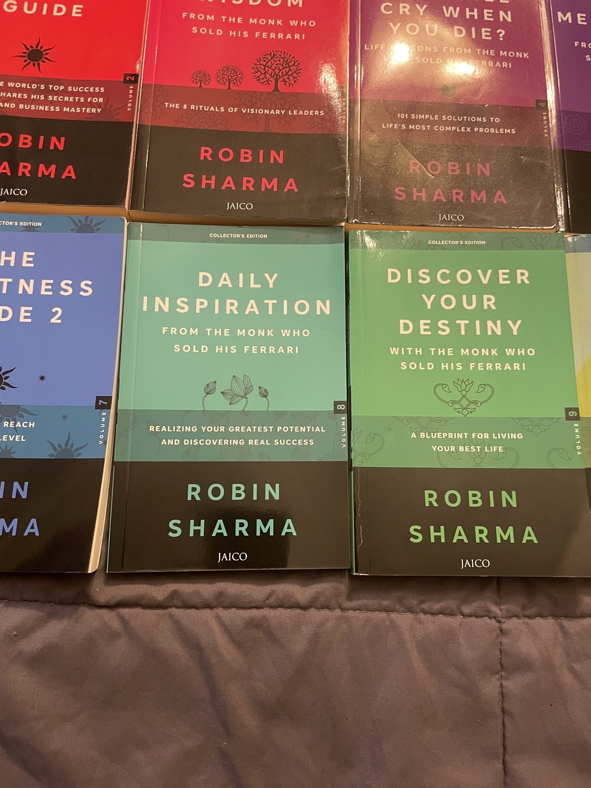 Robin Sharma Collector&rsquo;s Edition 10 Volume Pack The Monk Who Sold His Ferrari