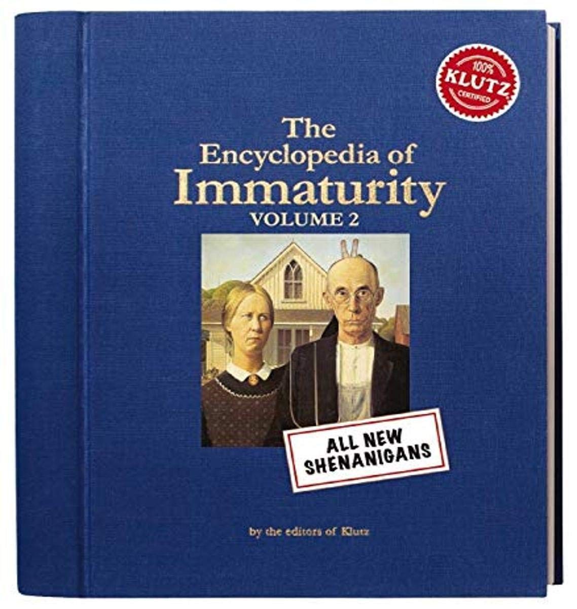 Klutz The Encyclopedia of Immaturity: Volume 2 Book ,8&Prime; Length x 1.5&Prime; Width …