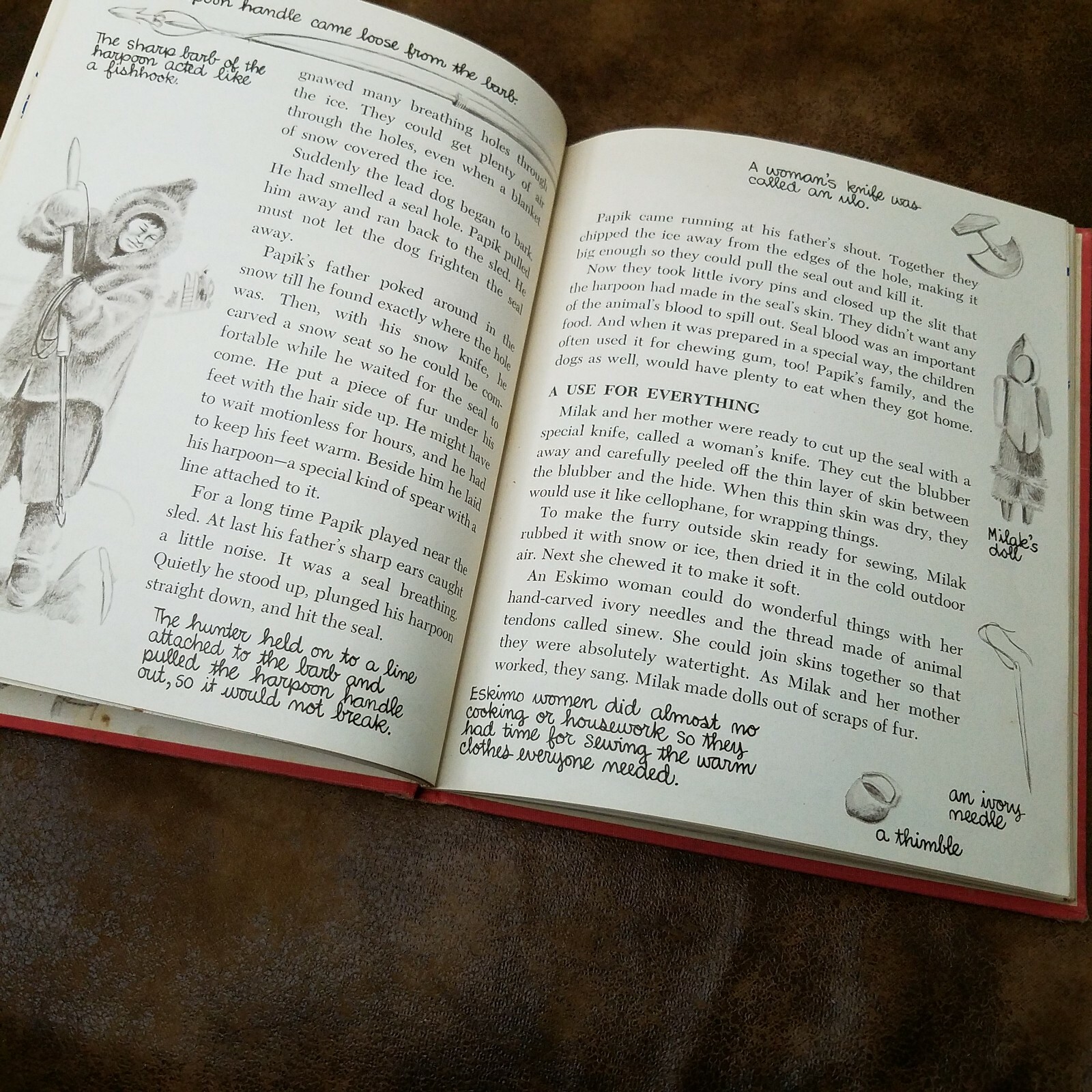The First Book of Eskimos By Benjamin Brewster 1952 HC Illustr. Ursula Koering