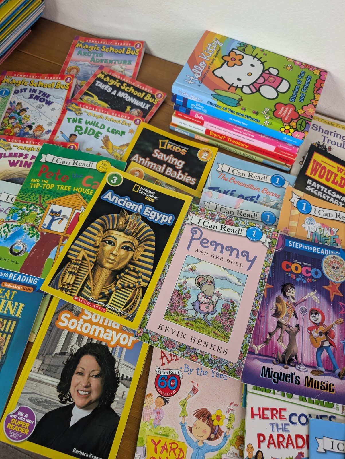 I Can Read! Huge 40 Book Lot Children&rsquo;s Readers PB Reader Lot Level Pre, 1, 2, 3