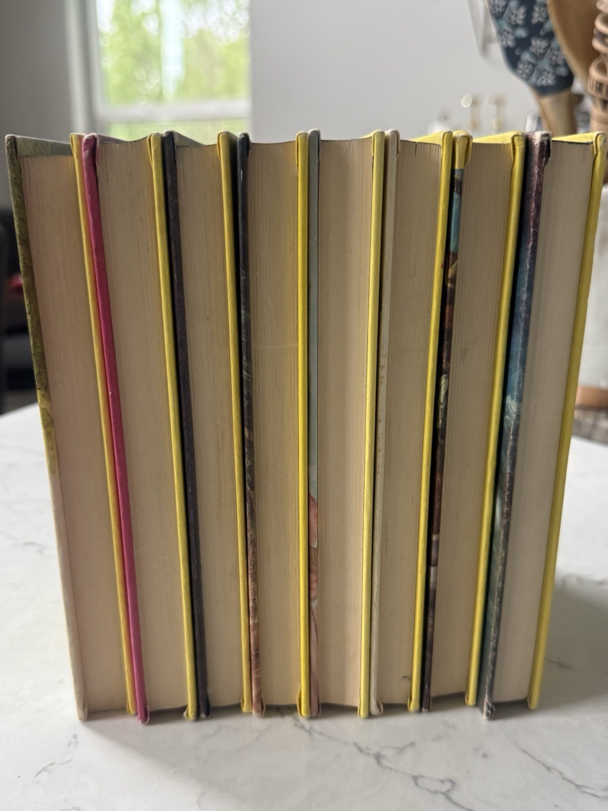 Lot of 8 VTG Nancy Drew Mystery Hardcover Yellow Matte 60’s 70’s Good Condition