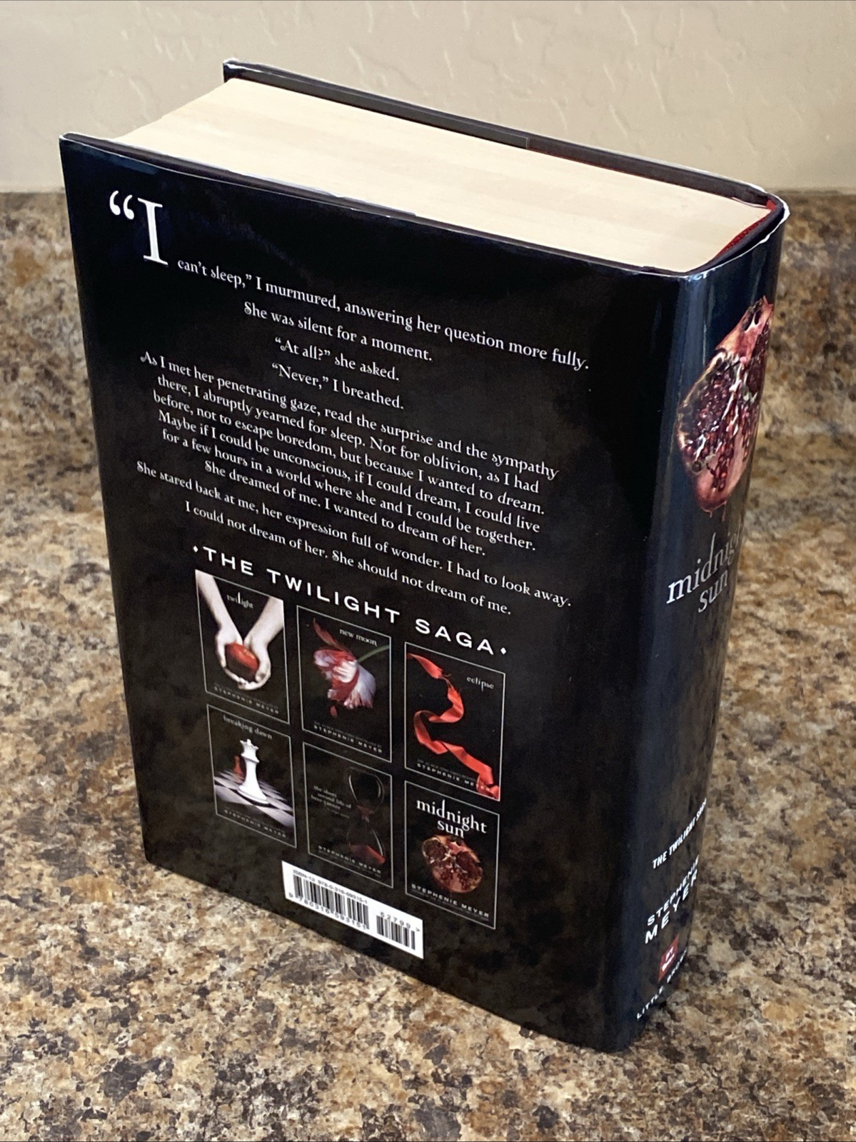 Midnight Sun SIGNED By Stephenie Meyer – Twilight – 1st Prt/1st Ed Near Fine HC