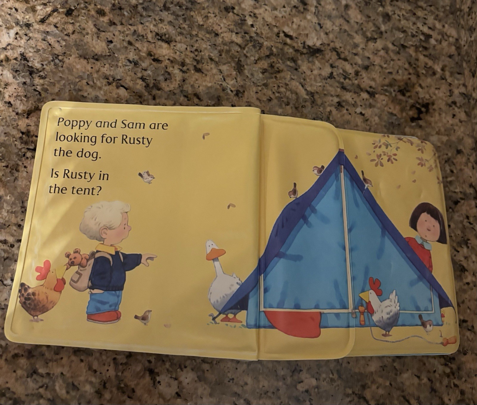 Where&rsquo;s Rusty Bath Book (Farmyard Tales Bath Books) RARE FIND!