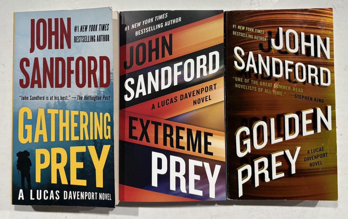 36 Book Lot Complete Lucas Davenport « PREY » Series #1-35+1 JOHN SANDFORD Set