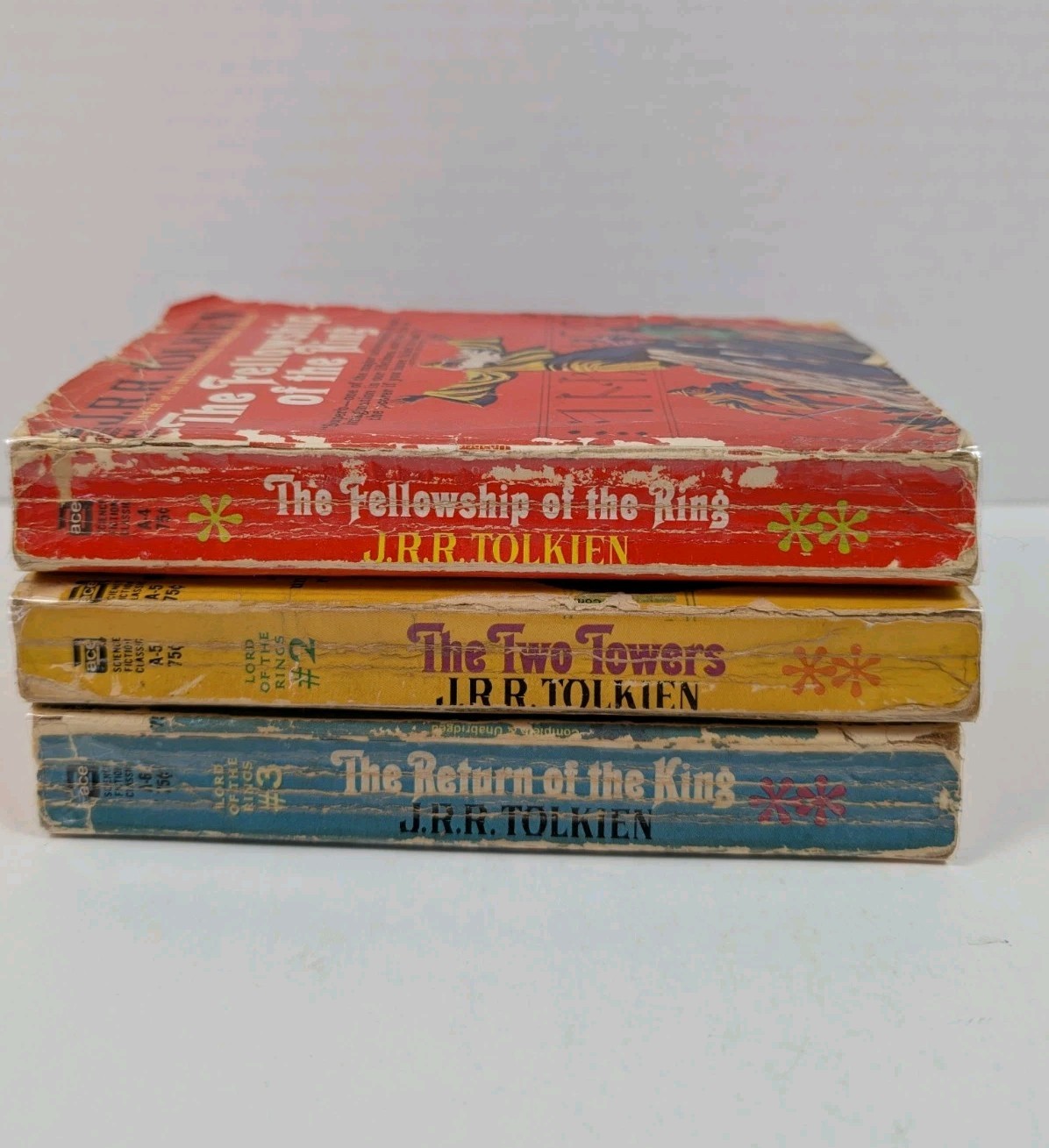 The Lord of the Rings Unauthorized Ace Books Paperback Editions Trilogy
