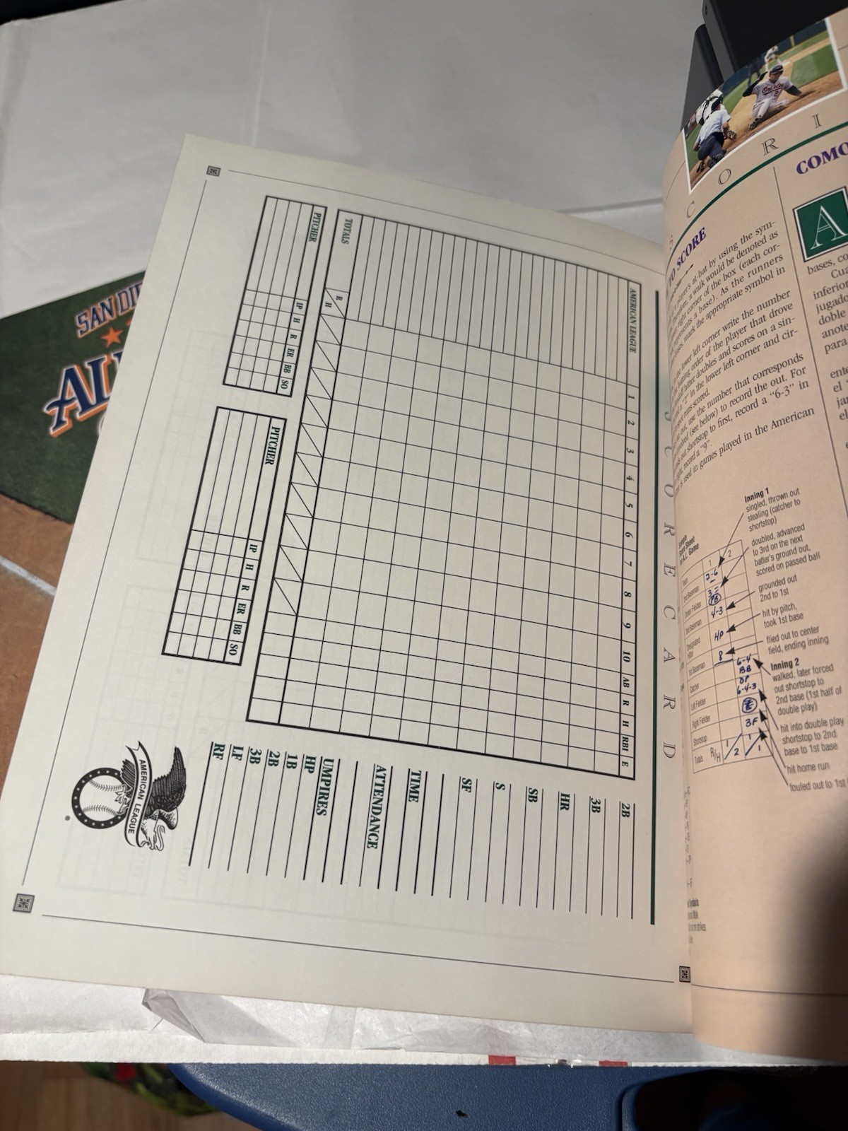 Lot Of 2 All-Star Game 1992 1993 Official MLB Program